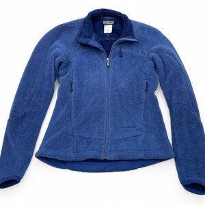 Patagonia Fleece Blue Regulator Polartec Full Zip Jacket Women's XS